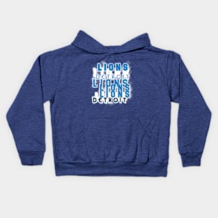 Detroit Lioooons 20 Kids Hoodie